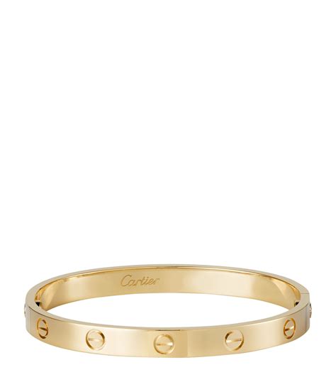 yellow gold cartier love bracelet|cartier love bracelet 15cm.